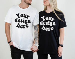 Camiseta unisex de algodón 100% estilo básico con impresión de logotipo personalizado 2D para comodidad colores 1717 hecho en EE. UU. estilo básico para hombres - Product Image 3
