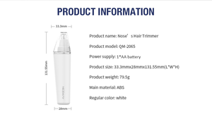 Painless Electric Nose <b>Hair</b> Trimmer Facial <b>Hair</b> <b>Removal</b> Portable Rechargeable Grooming <b>Tool</b> - Product Image 6