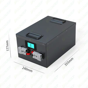 태양 에너지 저장 프리즘 셀 48v 50ah Lifepo4 배터리 팩 리튬 이온 배터리 48V - Product Image 1