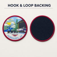 Patch de sublimation personnalisé avec fixation auto-agrippante, patchs tissés en tissu thermocollant pour gilet tactique, sac, chapeau, uniforme