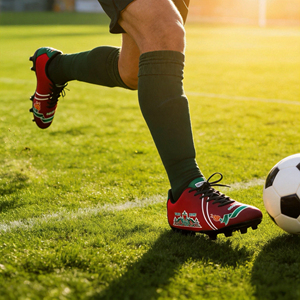 Chaussures de football personnalisées 2026 Global Football, avec impression de nom, numéro et logo de club, pour hommes, femmes et enfants, crampons FG/AG, chaussures de football professionnelles pour matchs - Product Image 4