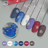 Vernis à ongles en gel 160 couleurs, personnalisable avec logo OEM, marque privée, pour l'art des ongles, à retirer par trempage, compatible lampe UV/LED, pour la vente en gros