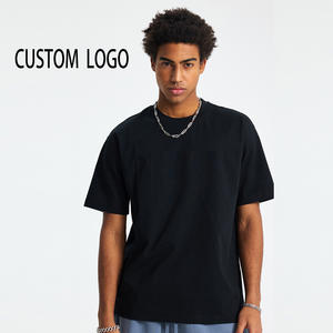 Camisetas Personalizadas de Algodón de 245 g/m² para Hombre, Cuello Redondo, Estampado, Tallas Grandes, Camisetas de Cuello Redondo para Chico - Product Image 1