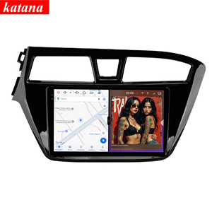 Radio para Auto <span class=keywords><strong>Hyundai</strong></span> <span class=keywords><strong>i20</strong></span> 2 2014-2018, Serie Katana de 120W <span class=keywords><strong>x</strong></span> 6 Canales, 8+256GB, Android 14, Reproductor de DVD, Navegación, Multimedia - Product Image 1