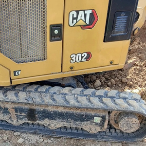 Zero tail swing used excavator machine CAT 302 2 ton <b>small</b> excavator with stable quality for garden work - Product Image 4