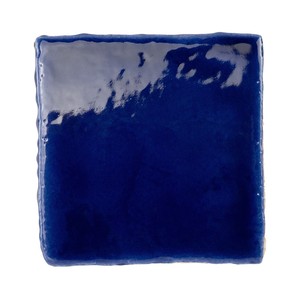 Carrelage mural et de sol en céramique émaillée bleue Vitri Cobalt 10x10 - Product Image 3