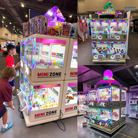 Machine à Primes Modulaire Kising 8 Joueurs, Jeu 3-en-1 pour Figurines, Boîtes Mystères, Gashapon et Cartes