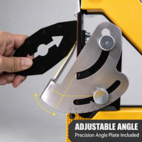 Guide d'angle 1x30 pour ponceuse à bande, plaque d'angle pour affûtage de couteaux, fournitures pour affûtage de couteaux, affûteur de couteaux à grande ouverture