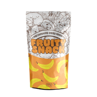 Custom Hersluitbare Geur Proof Gedroogd Fruit Stand-Up Zakje Verpakking Mylar Tas Met Rits