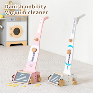 Set <span class=keywords><strong>Giocattolo</strong></span> <span class=keywords><strong>Aspirapolvere</strong></span> in Legno di Alta Qualità, Set per Pulizie Domestiche, Giocattoli per Bambini per Giochi di Ruolo - Product Image 2