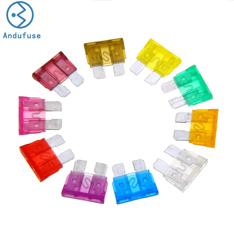 Andu Leverancier Auto Veiligheid Blade Fuse Assortiment Kit Standaard Atc/Ato Blade Fuse Automotive Hoge Iec