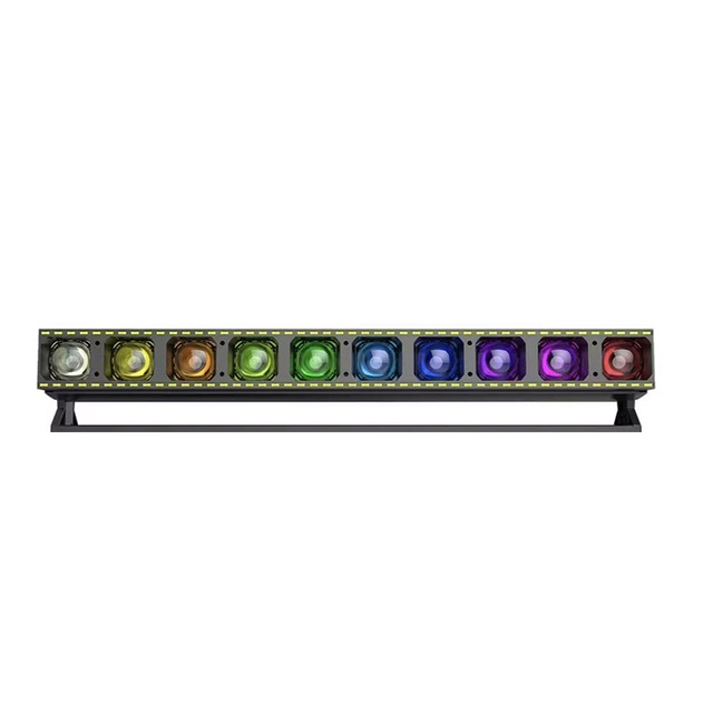 10*60W LED DMX Matrix Beam Wash Zoom Moving Stage Light Disco DJ Party Light Bar Light