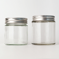 Grand pot de stockage en verre sans Bpa de 500ml 1000ml pour aliments liquides avec étiquette personnalisée
