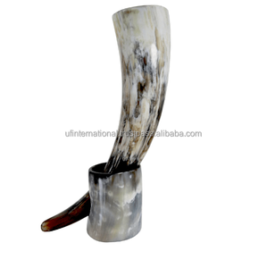 Unique Viking Drinking <b>Horn</b> Best Quality <b>Buffalo</b> <b>Horn</b> with Stand Customized Size Natural Craft Handmade Cheap Price - Product Image 6