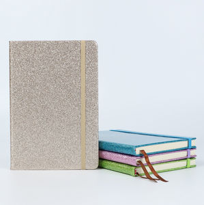 Juego de Bolígrafos y <span class=keywords><strong>Cuadernos</strong></span> con Cristales, Cuaderno Brillante con Diamantes A5 A6, Cuaderno con Logotipo Personalizado - Product Image 3