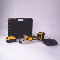 Meuleuse d'angle sans fil 21V à batterie lithium sans balais 4 pouces 100mm pour polissage et découpe