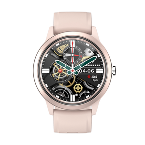 Lemfo-montre connectée A60, écran 1.32x360 pour hommes et femmes, Smartwatch, avec appels, bluetooth, commande vocale, écran fendue, 360 pouces, 2022 - Product Image 2