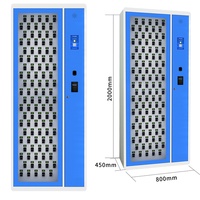 Boîte de gestion des véhicules de location de voitures murale et sur pied 2025 avec lecteur d'empreintes digitales, carte à puce et serrure intelligente RFID