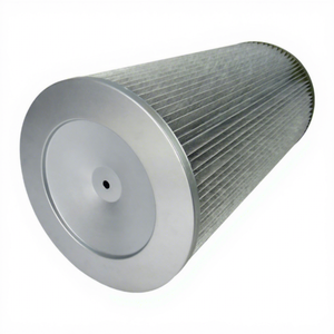 โรงงานจำหน่ายไส้กรองอากาศสแตนเลสอุตสาหกรรมความแข็งแรงสูง ประสิทธิภาพ 98% ใหม่ - Product Image 1