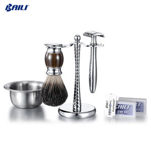Brosse <span class=keywords><strong>de</strong></span> <span class=keywords><strong>rasage</strong></span> en métal pour hommes, 1 pièce, kit <span class=keywords><strong>de</strong></span> voyage, pour le <span class=keywords><strong>rasage</strong></span>, vente en gros - Product Image 3