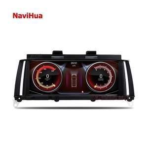 NAVIHUA Android Car Stereo Multimedia GPS Navigation System Car Radio Head Unit SWC Car DVD Navigation Player for BMW X3 X4 F25 - Product Image 1