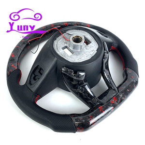 Volant personnalisé en fibre de carbone forgée à LED pour Mercedes-Benz Classe C S E A <span class=keywords><strong>AMG</strong></span> W205 W212 W222 E63 C43 <span class=keywords><strong>GT</strong></span> S65 GLA GLE GLS SL - Product Image 6