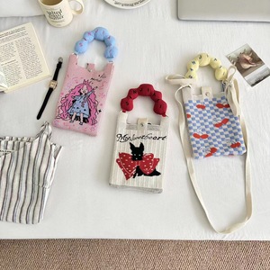 Nuova Borsa Mini di Lusso per Signore con Tracolla Ricamata, Carino Astuccio Portatile Morbido per Occhiali da Sole - Product Image 4