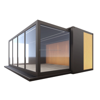 Nouvelle conception de maison conteneur résidentielle extensible de luxe australienne de 20 pieds ou 40 pieds avec deux chambres