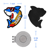 Fabricant Vente en gros Design Nouveauté Clip pour chapeau Accessoires de golf Marqueur magnétique pour balle de golf