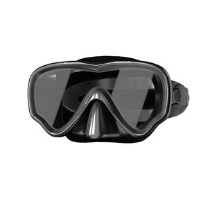Set de máscara de buceo con tubo de respiración para hombres y mujeres, máscaras de buceo de silicona de marco grande - Product Image 6