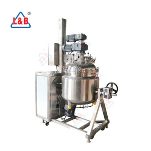 Thép không gỉ Tank <span class=keywords><strong>Mixer</strong></span> <span class=keywords><strong>100L</strong></span> công nghiệp kem và kem dưỡng ẩm trộn Tank - Product Image 6