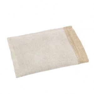 Pochette cadeau en jute couleur naturelle avec cordon de serrage, sac d'emballage en toile de jute pour bijoux, échantillon gratuit, petit sac de rangement vierge en jute - Product Image 3
