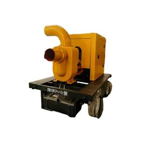 Bomba de Agua Móvil Diésel Agrícola Autocebante de Alta Eficiencia con Bomba Centrífuga para Desechos del Fabricante - Product Image 1