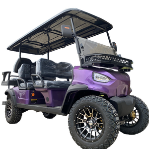 Voiturette de golf électrique à batterie au lithium Street Legal 2 + 2 Seat 4000W personnalisable hors route - Product Image 4