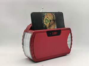 Radio Retro a tre bande con riproduzione Audio Bluetooth, <span class=keywords><strong>chiavetta</strong></span> <span class=keywords><strong>USB</strong></span>, riproduzione TF Card e Display a LED - Product Image 4