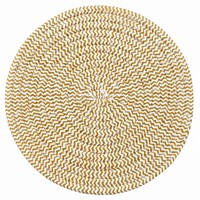 Sous-plat rond en coton naturel tressé, motif dentelle décoratif, résistant à la chaleur, pour cuisine et table de salle à manger style ferme