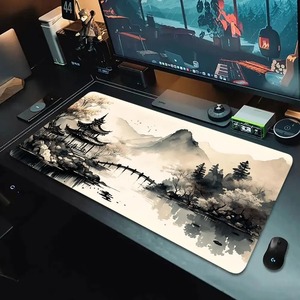 Traditional Chinese Painting PC Gaming Mouse Pads Gamer Mats Teclado Pad Mat <strong>Laptop</strong> Office Carpet 900X400 - Product Image 2