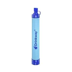 water filter straw outdoor survival straw water filter personal water filter straw for emergency tactical traveling