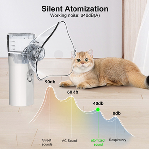 Nébuliseur animal portable pour la toux respiratoire chez les chiens et les chats Nébuliseur en maille - Product Image 5