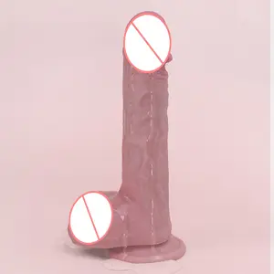 High Quality Female Masturbation Toy Dildo lifelike Super Soft Huge Dildo Vaginal Penis Female Sex Toy