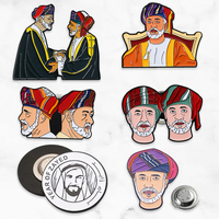 Broche de la fête nationale saoudienne drapeau arabie 95 métal alliage de zinc émail épingle saoudienne insigne 3m téléphone autocollant en métal broche saoudienne avec aimant