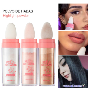 Productos Cosméticos de Marca Privada con Acabado Natural, <span class=keywords><strong>Iluminador</strong></span> Facial Personalizado, Polvo Vegano para Contorno e Iluminación para Marcas de Belleza - Product Image 2