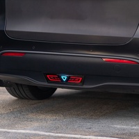 Nouveau kit de modification de feux de freinage, de clignotants et de feux de positionnement LED pour Tesla Model Y, feux de navigation pour pare-chocs arrière, matériau ABS, 15W 16V