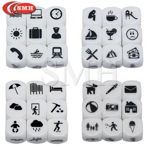 Dés à jouer personnalisés imprimés de 20 mm pour <span class=keywords><strong>Story</strong></span> Cubes - Product Image 2