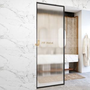 EX948 Biombo Decorativo de Acero Inoxidable de Lujo para Diseño de Interiores de Vestíbulos de Hotel - Product Image 1