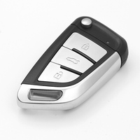 Clé de contrôle de voiture intelligente A29 en métal noir DF à 3 boutons, télécommande copiable avec programmation de fréquence, pour vente en gros d'origine