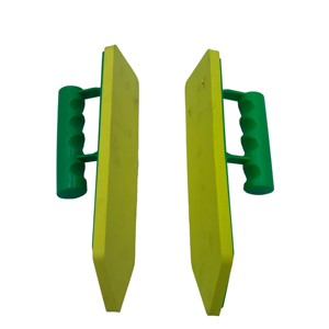 Raspador de azulejos de <span class=keywords><strong>mosaico</strong></span> DIY de grado Industrial, paleta de lechada de acero inoxidable con relleno de costura, herramienta de lechada de esponja - Product Image 3