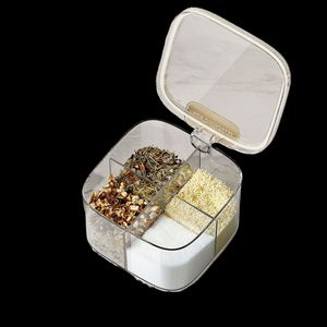 Compartment Partition Design Sealed Bulk Spice Dispenser Storage <b>Box</b> Set - Product Image 1