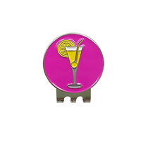 Marqueur de balle de golf magnétique en métal personnalisé, mignon, rond, avec clip pour chapeau et finition émaillée, logo personnalisé, cadeau, accessoires de golf