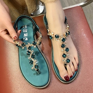 Sandalias de Moda para Mujer 2026, Zapatos de Lujo de Diseñador, Sandalias de Playa Ligeras y Transpirables con Brillo para Mujer - Product Image 1